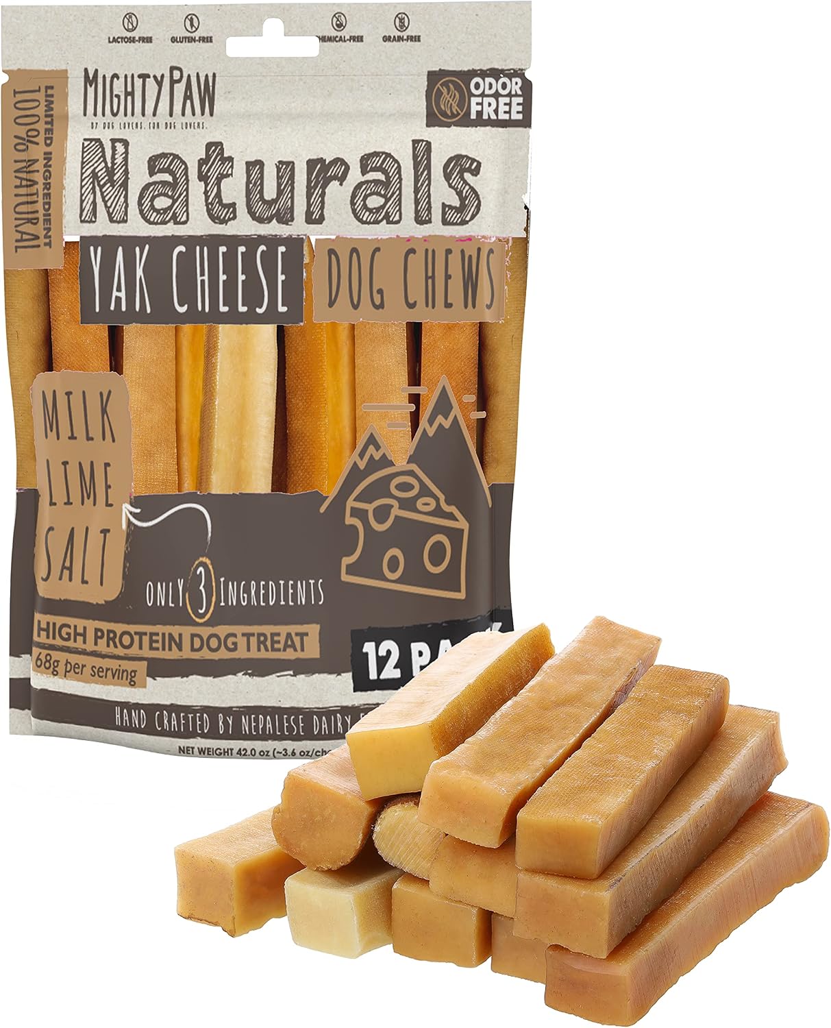 Himalayan yak cheese dog chews product photo
